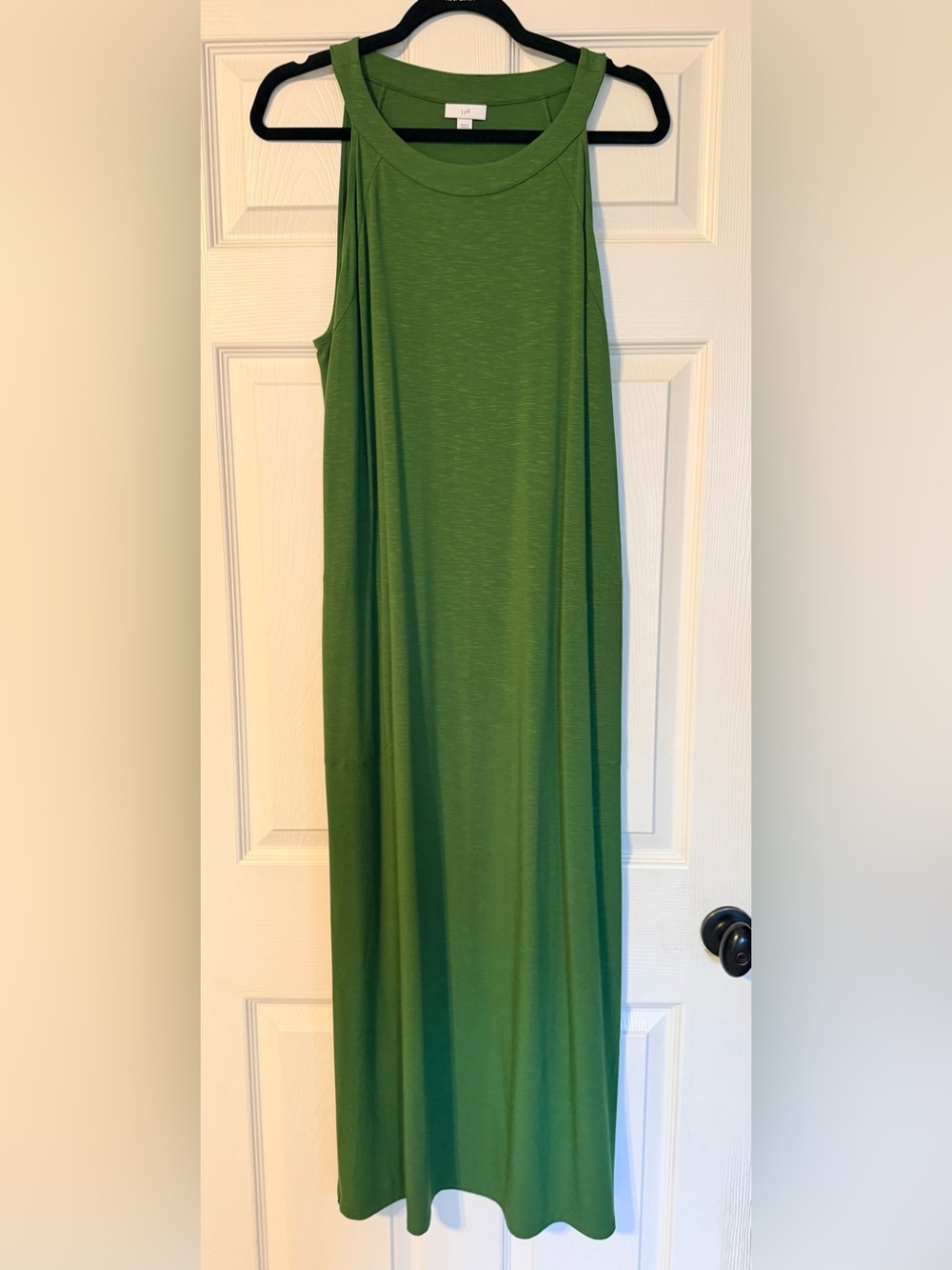 J. Jill Green Sleeveless Maxi Dress - Never worn- L